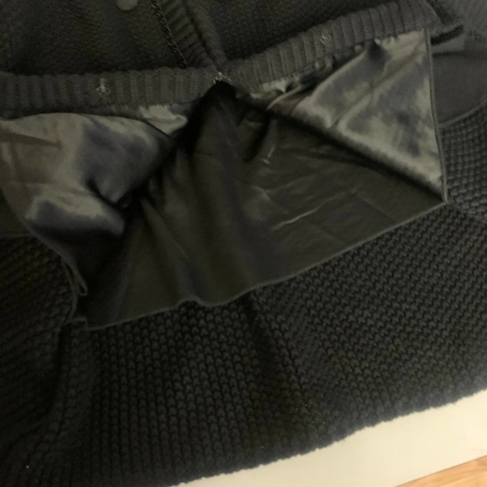 YOANA BARASCHI‎ Black Knit Chain Cardigan Sweater - NWT - Picture 7 of 16